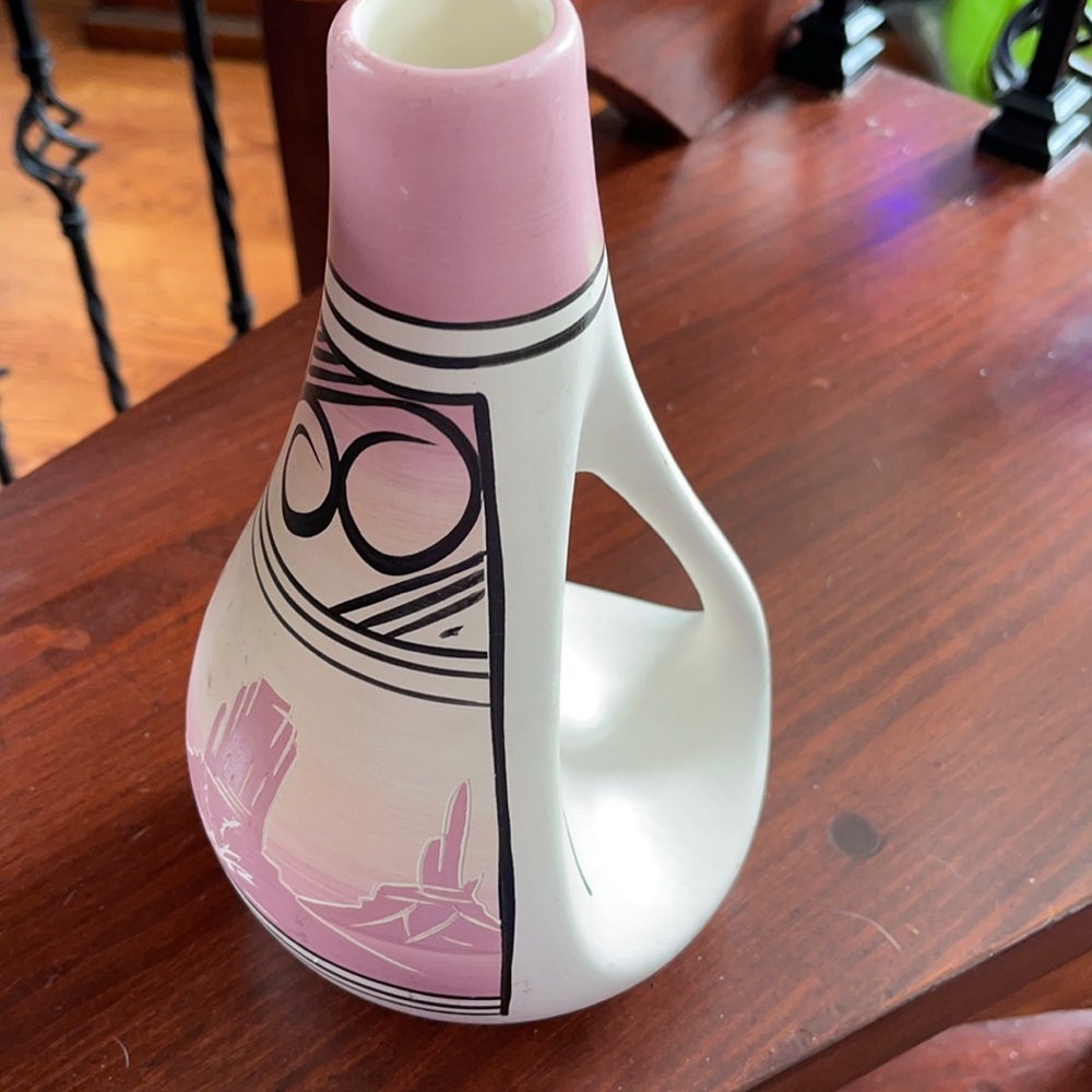 Indian pottery vase
